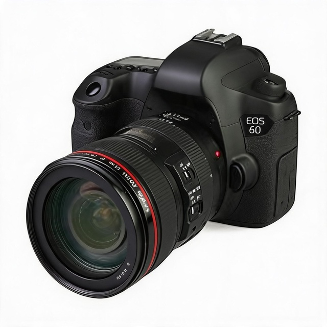 Used 6D Full Frame DSLR Camera with 24-105mm Lens 20.2MP Full HD WiFi GPS Compatible with 50mm 24-70mm 70-200mm EF Lenses