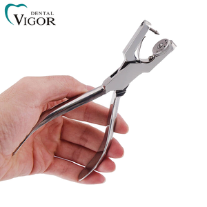 Professional Dental Rubber Dam Kit, Complete Set with Stainless Steel <b>Clamps</b>, <b>Frame</b> & Punch - Product Image 6