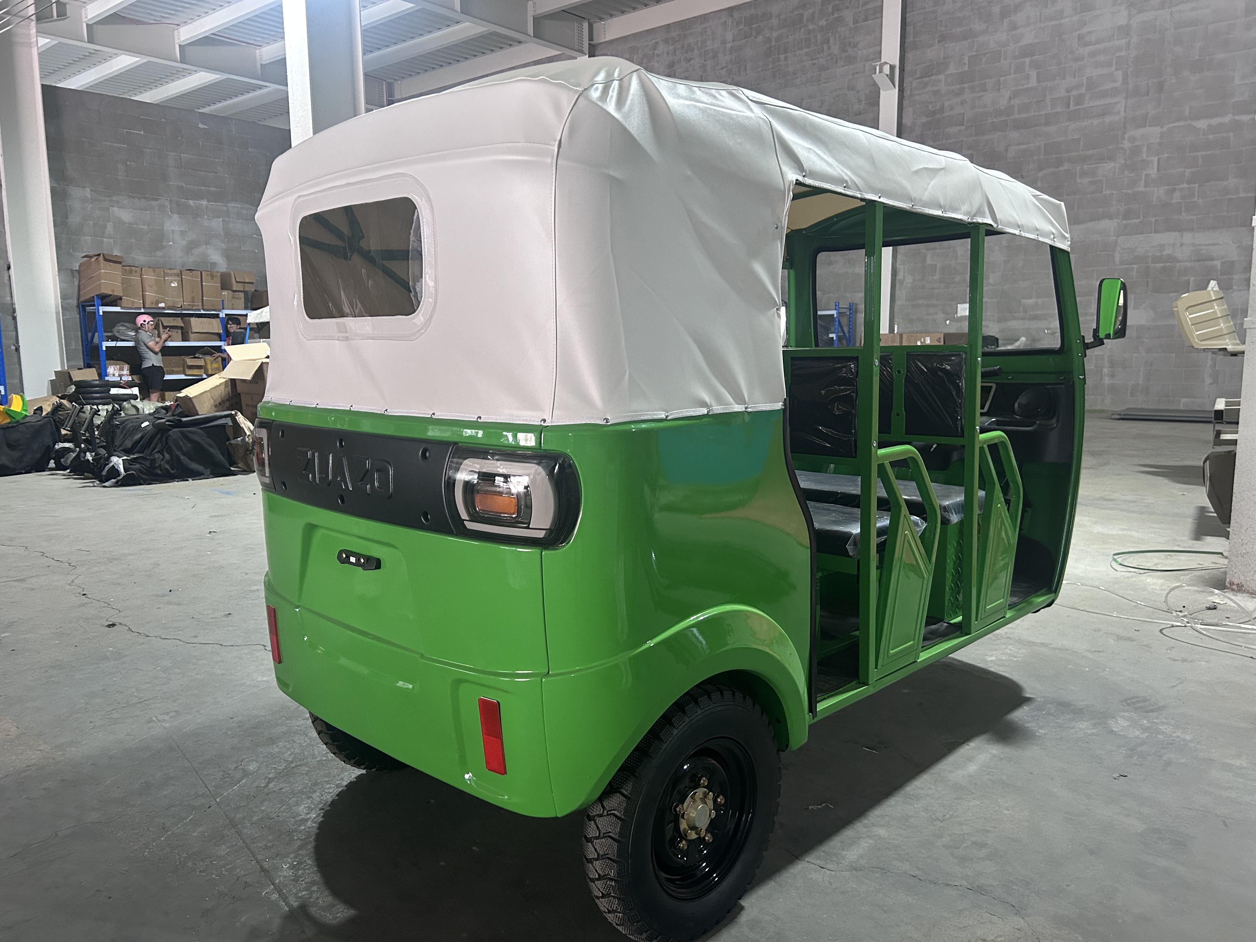 6TUK TUK Electric Auto Rickshaw - Popular in Kenya & Ethiopia