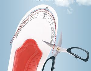 Semelles orthopédiques pour hommes, soutien de la voûte plantaire pour pieds plats, semelles orthopédiques pour fasciite plantaire, coussinets de chaussures à effet massant, équipement d'exercice - Product Image 6