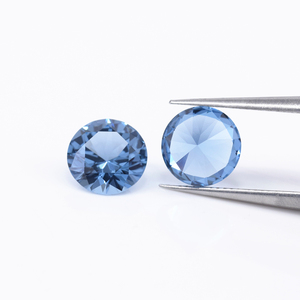 Espinela azul sintética de espinela cultivada en laboratorio de piedras preciosas sueltas de alta calidad 120 # piedra espinela de corte brillante redondo para joyería - Product Image 4