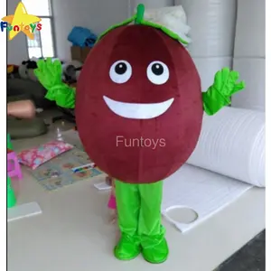Funtoys-Disfraz de Mascota de Coco para adulto, vestido de dibujos animados de frutas