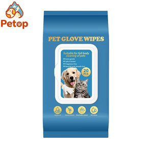 Toallitas Húmedas Petop para Mascotas y Gatos, Ingredientes Orgánicos Naturales, Hipoalergénicas, con PH Equilibrado, Sin Perfume, para Piel Sensible - Product Image 1