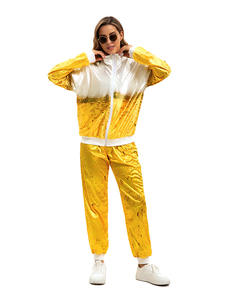 Vintage Halloween Bière Imprimer Sportswear Cosplay <span class=keywords><strong>Disco</strong></span> Party Stage Performance <span class=keywords><strong>Costume</strong></span> - Product Image 5