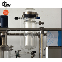 0.22m2 Cbd Oil Chanvre Oil Machine Cbd Oil Machine Wiped Film Short Distillation Machine