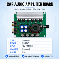 Fabricant de cartes amplificateurs audio pour voitures PCBA avec assemblage de circuits imprimés personnalisés, fabricant d'assemblages PCBA, fournisseur de fabrication de circuits imprimés