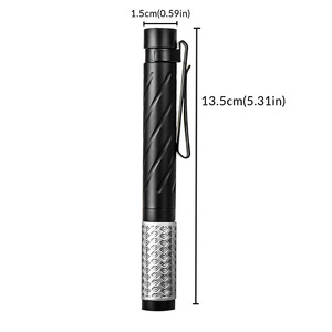 LED Multi Light Source Pen Light 13.5cm Built-In Battery <b>Type</b>-<b>C</b> Rechargeable Car Inspection Tool - Product Image 1