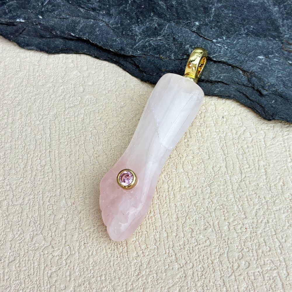 โรสควอตซ์ - ทอง