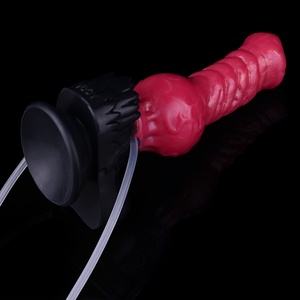 New Color Wolf Squirting <b>Dildo</b> Inflatable Knot <b>Dildo</b> Big Knotted Expanding Butt Plug Silicone Soft Fantasy <b>Dildo</b> for Men Women - Product Image 3