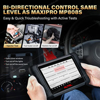 Autel MaxiCheck MX808S OBD 2 Scanner de diagnostic de voiture Outil de diagnostic automatique Lecteur de code Scanners Automotriz OBD2 MX808