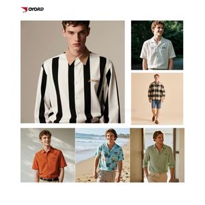 OEM/ODM <strong>Men's</strong> Stylish Casual Hawaiian <strong>Bowling</strong> <strong>Shirts</strong> Comfortable Beach <strong>Shirt</strong> <strong>Men</strong> Camisas Resort Cuban Collar Button Down <strong>Shirts</strong> - Product Image 5