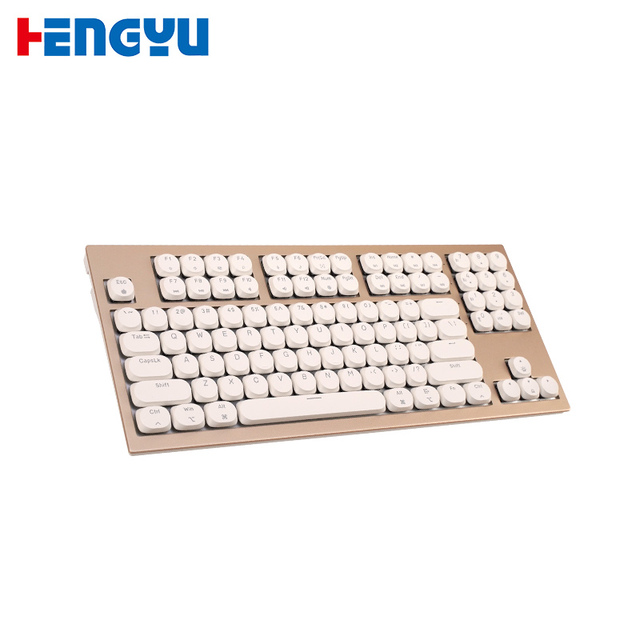 Kailh Brand 102-Key Full Size LED Backlit Type-C Gaming Keyboard Triple-Mode Silent Mechanical Low-Profile Hot-Swappable
