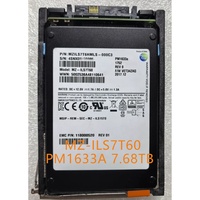 PM1633A 7.68TB SAS 12Gbps 2.5-inci Solid State Drive Bekas Model MZ-ILS7T60 dengan Bracket Barang Tersedia PM1633a 7.68TB