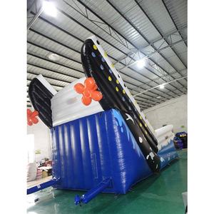 屋外2レーンインフレータブルタイタニック船ボートドライスライド子供と大人のため - Product Image 6