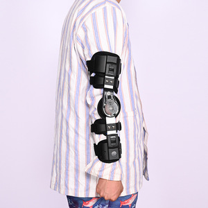 Attelle de fixation du coude, taille unique, support réglable pour la rééducation du bras, orthèse de l'avant-bras - Product Image 4