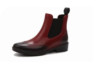 Donne classico della gelatina di plastica pvc impermeabile <span class=keywords><strong>scarpe</strong></span> da <span class=keywords><strong>pioggia</strong></span> per la signora - Product Image 5