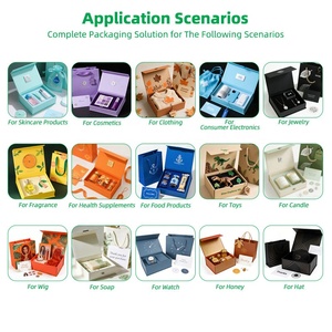 Caja <span class=keywords><strong>de</strong></span> Regalo Magnética Plegable Impresa Personalizada para Cosméticos, Perfume, Brillo Labial, Empaque <span class=keywords><strong>de</strong></span> Productos, Caja <span class=keywords><strong>de</strong></span> Cartón con Cierre Magnético - Product Image 4