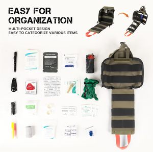 First Aid <b>Kit</b> Dust Proof Watert Proof Material Portable First Aid <b>Bag</b> Survival Emergency Care <b>Tool</b> <b>Kit</b> - Product Image 4