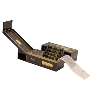 Caja de Papel Magnética Personalizada de Lujo para Té, Cigarros, Vino, Cosméticos, Productos de Tamaño Prueba, Regalo para Influencers en Línea - Product Image 1