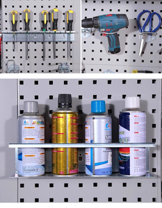 Modern <strong>Workshop</strong> &amp; School Garage Bench Strong Wood &amp; Iron Latest Design with Drawers - Product Image 5