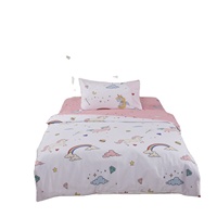 Parure de lit licorne, ensemble de literie 100% coton, housse de couette pour enfants