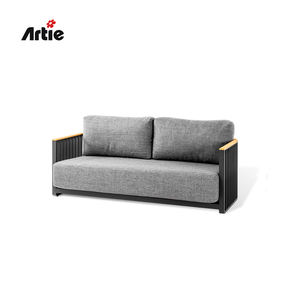 Artie ชุดเฟอร์นิเจอร์กลางแจ้งสำหรับวิลล่าในสวนของโรงแรมโซฟาแบบเรียบง่ายทันสมัยเฟอร์นิเจอร์กลางแจ้ง4ที่นั่ง - Product Image 5