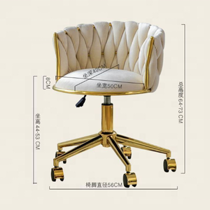 Professional Modern Velvet Nail <b>Chair</b> Portable Manicure <b>Arm</b> <b>Chair</b> Beauty Salon Furniture Multifunctional Durable Nail Salon - Product Image 2