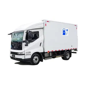 BYD T5 truk kargo listrik Van 94kwh, baterai 4x2 Drive dengan suspensi udara kursi pengemudi kamera kiri dan belakang