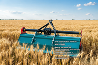 Cultivateur rotatif agricole de haute qualité 40-60 kW série 1GQL, robuste, pour utilisation avec prise de force de tracteur, avec garantie d'un an