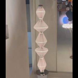<span class=keywords><strong>Lampada</strong></span> da terra a <span class=keywords><strong>soffitto</strong></span> con fiori che si aprono e si chiudono, illuminazione dinamica a forma di fiore per gallerie d'arte - Product Image 3