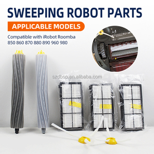 Para IRobot para <span class=keywords><strong>Roomba</strong></span> serie 800/900, piezas de Robot de barrido, filtro de polvo, cepillo lateral principal, Kit de repuesto, energía eléctrica para - Product Image 2