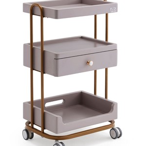 Multi-functional Beauty Salon Furniture Beauty Cart Shelf Mobile Beauty Spa <b>Trolley</b> - Product Image 2