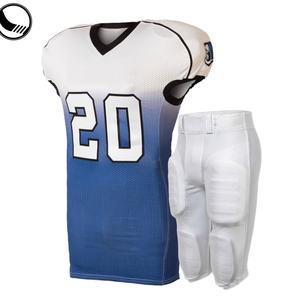 เสื้อฝึกซ้อมอเมริกันฟุตบอลแบบตาข่ายระบายอากาศได้ดี ไซส์พลัส  แบบสั่งทำพิเศษ ป้องกันแบคทีเรีย - Product Image 2