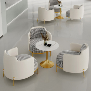 JXT Département des ventes négocie canapé bureau luxe affaires unique chaise arrière hôtel loisirs mille oiseaux grille canapé chaise - Product Image 1