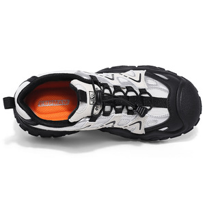 Empmam Zapatos de senderismo para hombre, ligeros, para correr por senderos, para exteriores, con agarre para todo tipo de terreno, zapatos deportivos de tacón medio - Product Image 2