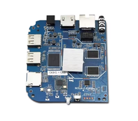 Placa de Circuito para TV Box Inteligente Android HCD 4G LTE, Placa PCB para TV Box 4k con Ranura para Tarjeta SIM, Placa Base para TV Box Android