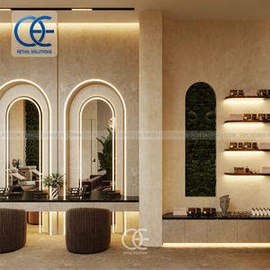 Modern saç <span class=keywords><strong>Salon</strong></span> aynaları stil istasyonları mobilya <span class=keywords><strong>Salon</strong></span> kuaförlük güzellik salonu ekipmanları - Product Image 3