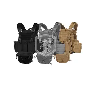 Quick Removal Of Molle System Webbing Tactical Vest Custom Logo Multi-function Breathable Tactical Vest