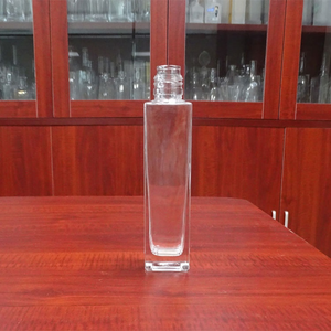 Huile d'olive givrée blanche carrée claire et vide <span class=keywords><strong>25cl</strong></span> bouteilles en <span class=keywords><strong>verre</strong></span> 250 ML d'huile - Product Image 2