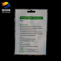 Sacs en plastique personnalisés scellés sur 3 côtés, 25g 50g, avec impression de logo, petits sacs aluminisés, emballage pour graines de tomates agricoles
