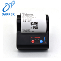 Imprimante de billets portable 80mm bon marché Compatible 58mm rouleau de papier Mini imprimante de reçus thermique Machine d'impression d'étiquettes pour téléphone portable