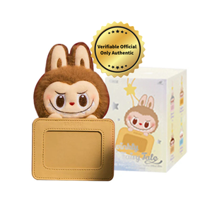 Original PopMart Official Store Labubu Twinkly Fairy Tale Sparkly Series Boîte aveugle Porte-cartes en peluche Pop Land Cadeau exclusif - Product Image 1