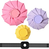 Sac de glace en tissu doux, portable et réutilisable, chaud ou froid, pour les sports de plein air, les soins d'urgence, sac de glace en tissu de qualité médicale