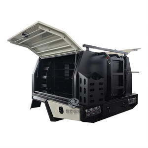Camión cama Ute Canopy Camper Remolque de paleta de aluminio con 3 puertas y caja de herramientas <span class=keywords><strong>Venta</strong></span> - Product Image 5
