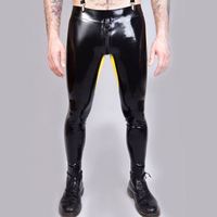 Latex Hommes Caoutchouc Gummi Dominateur Elégant Unique Jeans