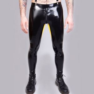 <span class=keywords><strong>Latex</strong></span> Hommes Caoutchouc Gummi Dominateur Elégant Unique Jeans - Product Image 2
