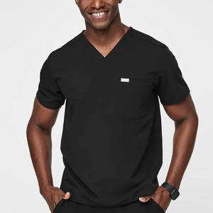 Ensembles d'uniformes infirmiers unisexes personnalisés, combinaisons à manches courtes tendance, tailles pour hommes, uniformes d'hôpital - Product Image 3