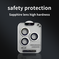 Protection d'Objectif de Caméra de Téléphone en Verre à Haute Teneur en Alumine pour 13 14 15 16 17 Pro Max – Protecteurs d'Objectif de Téléphone Résistants aux Rayures