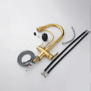 Grifo de <span class=keywords><strong>Cocina</strong></span> de Latón OEM con Filtro Purificador de Agua, Elimina Cloro y Metales Pesados, Grifo de Agua Potable Saludable, Venta de Fábrica - Product Image 2