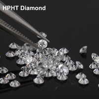 Starsgem Melee elmas gevşek taşlar 2.0MM - 3.0MM yuvarlak parlak kesim DEF VS HPHT Lab yetiştirilen elmas için takı saat